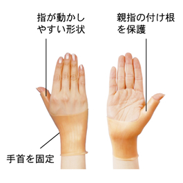 山田式 手首らくらくサポーター ゲルタイプ